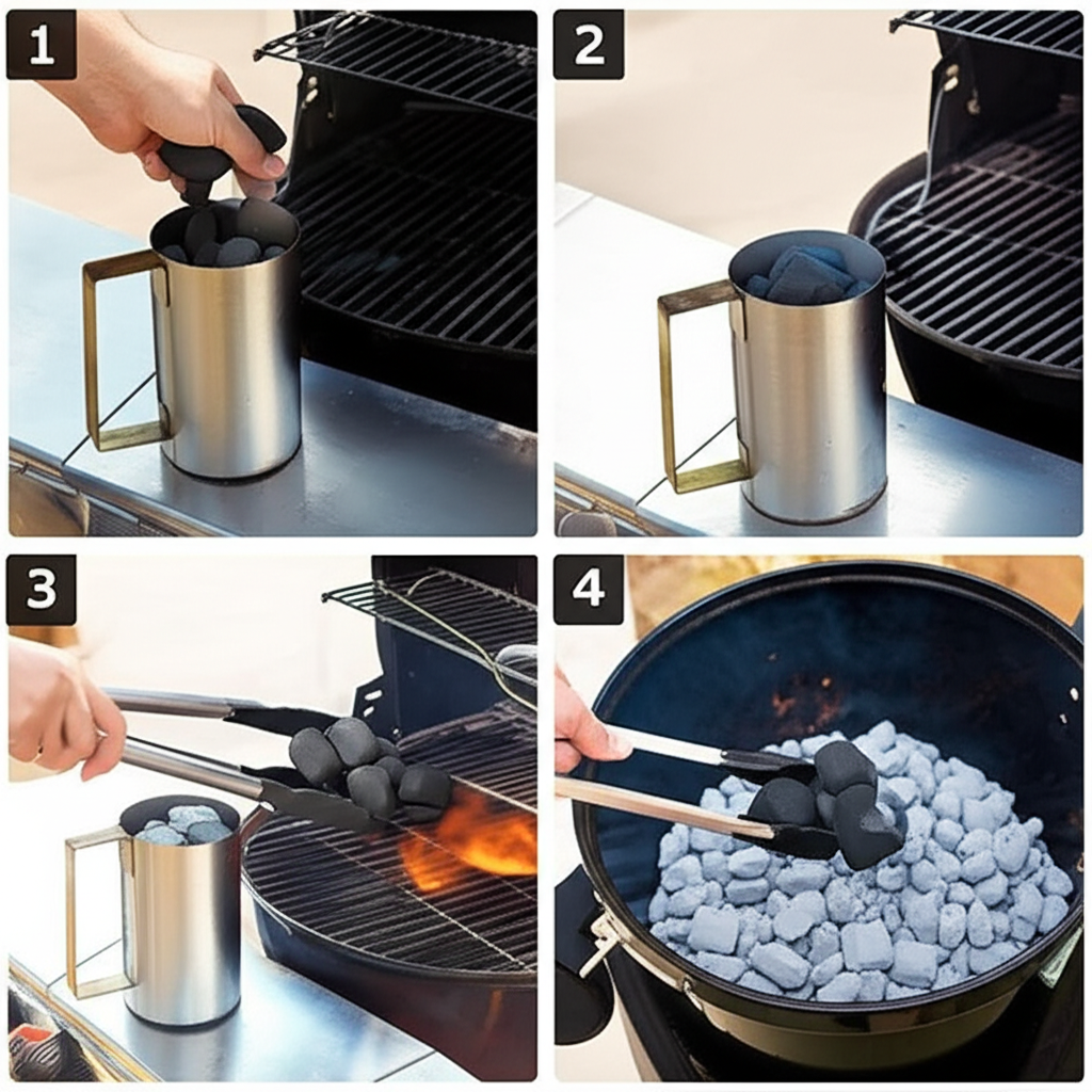 Quy trình sử dụng than không khói an toàn