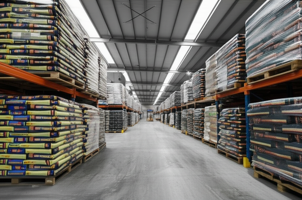 Kho chứa than BBQ lớn, sẵn sàng cung cấp