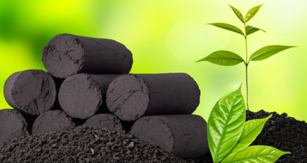 Than mùn cưa góp phần bảo vệ môi trường